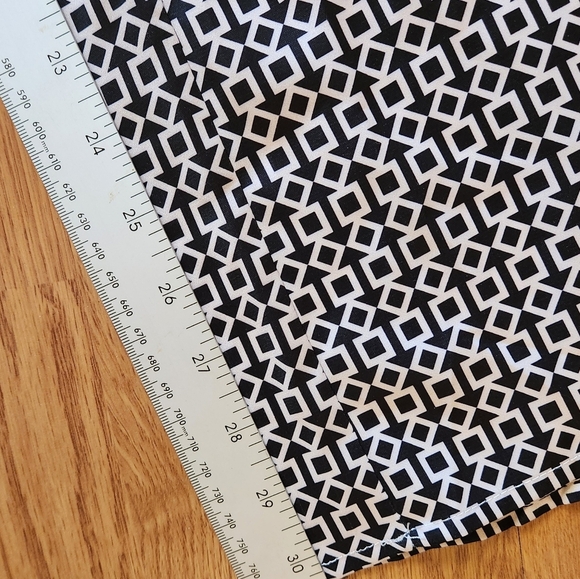 HYFVE Elastic Wide Leg Ribbed High Waist Pull On Pants JUNIORS Size L GEOMETRIC. - Picture 14 of 15